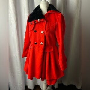 XIAN XIAN red coat.